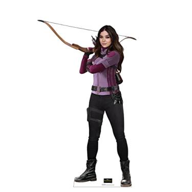 Imagem de Estatueta de recorte de papelão tamanho real Kate Bishop da Advanced Graphics - Marvel Studios Hawkeye (Série de TV)