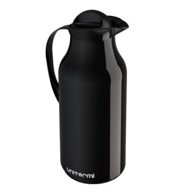 Imagem de Garrafa Térmica para Café Chá Leite 1L Siena (Preto)