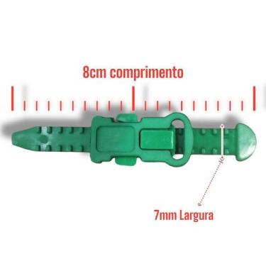 Imagem de Fecho Deslizante 359 8cm comp. x 7mm largura - Cor Verde - KELF AVIAME