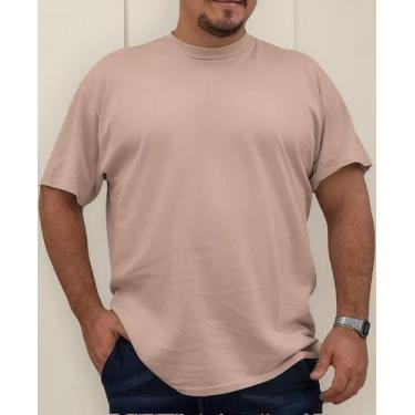 Imagem de Camiseta Básica G1 Ao G5 100% Algodão - Hs, Caqui, G4