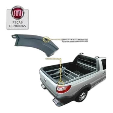 Imagem de Ponta Moldura Superior Traseira Tampa Direita Fiat Strada