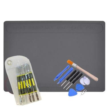 Imagem de Tapete Antiestatica 28x41cm Kit c/ Ventosa Pro e Acessórios - Pengi