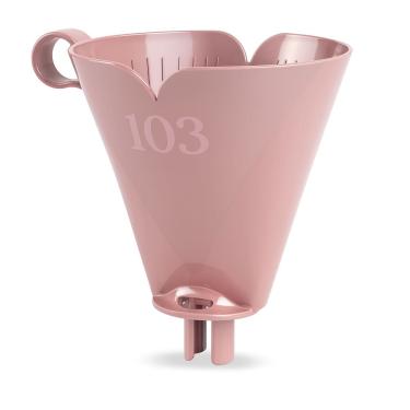 Imagem de Suporte Porta Filtro Café Chá Tam 103 Coador Plástico Rosa
