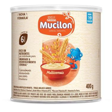 Imagem de Cereal Infantil Mucilon Multicereais 400g, 400g, Multicereais