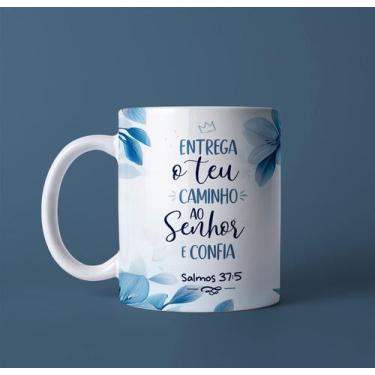 Imagem de Canecas Porcelana Versículos Gospel Cristã Pastora Pastor Aniversário 