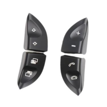 Imagem de Generic Substituição do kit de botão de controle do volante do volante 2208210679 Fácil instalar peça de reparo de veículos premium para CL-Class, Preto