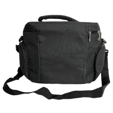 Imagem de Bolsa Térmica Multiuso 2L, Interior com Manta Térmica, Dimensões 17,5x17,5x15cm, Alça Ajustável, Preta