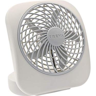 Imagem de Treva Ventilador portátil de 5 polegadas Healthcare operado por bateria com antimicrobiano