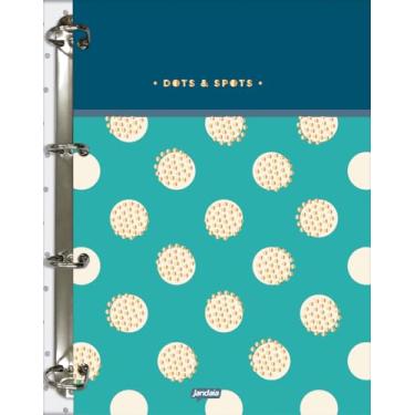 Imagem de Jandaia - Caderno Argolado Cartonado Colegial Dots & Spots 160 folhas