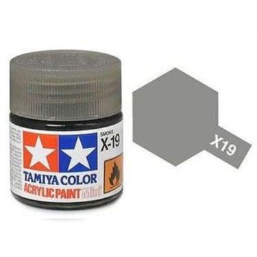 Imagem de Tinta Acrílica Mini X-19 Smoke Tamiya 81519
