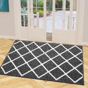 Imagem de Tapete de porta interno Finchitty antiderrapante absorvente 60x90cm pr
