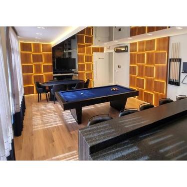 Imagem de Mesa de Sinuca/Bilhar - 2,53x1,40 - Nelson Bilhares, Azul royal