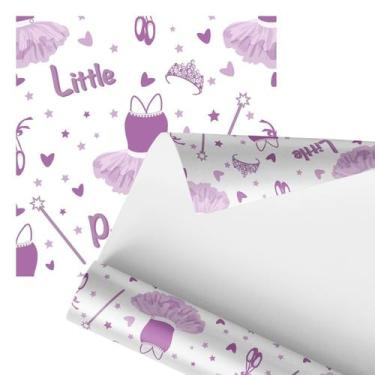 Imagem de Papel De Parede Adesivo Bailarina Little Princess 2,80M - Plimshop