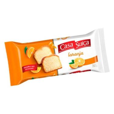 Imagem de Bolo Tradicional Laranja Casa Suiça 250g - Casa Suíça