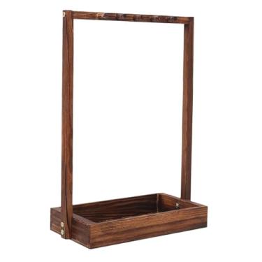 Imagem de Generic Suporte para sino de vento com base decorativa, suporte para caneta e pincel de caligrafia, para gongo, para mesa, casa, mesa