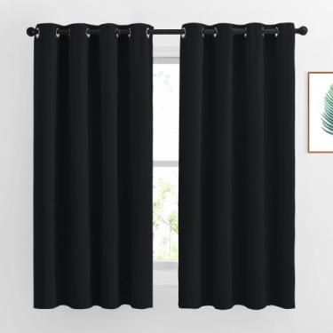 Imagem de Cortinas Blackout NICETOWN Burg 160x160cm 2 painéis 63in