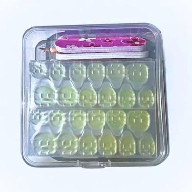 Imagem de Wsiliana 960 peças de cola de geleia ultrafina, super pegajosa, de longa duração, dupla face, abas adesivas para unhas, impermeável, respirável, transparente, 40 folhas, adesivos e ferramentas (005)