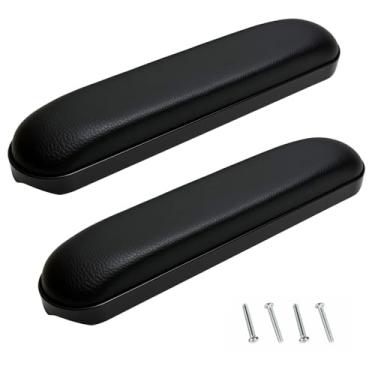 Imagem de Substituição universal para cadeira de rodas e apoios de braço de cadeira de transporte - comprimento de 26 cm com espaçamento de orifício de 14 cm (1 par)