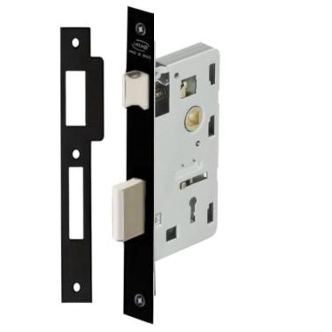 Imagem de Fechadura Imab Maquina Avulsa 1300 Interna 40Mm Preto Fosco