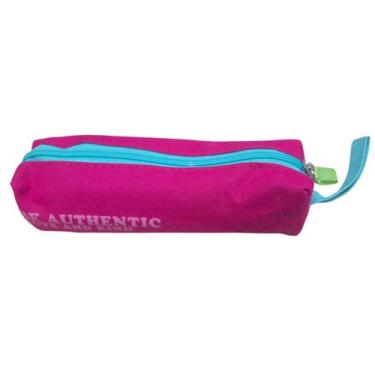 Imagem de Estojo Simples Universitário Feminino Clio Rosa REF. MF24712 - Clio St