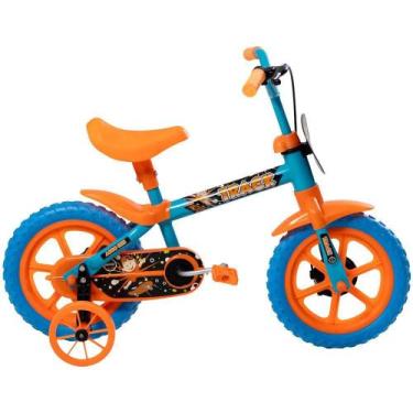 Imagem de Bicicleta Infantil Track Bikes Arco Iris Aro 12 Freio Tambor, Azul, La