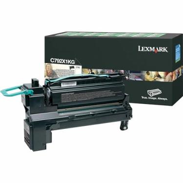 Imagem de Lexmark Cartucho de toner do programa de retorno de rendimento extra alto C792X1KG, preto
