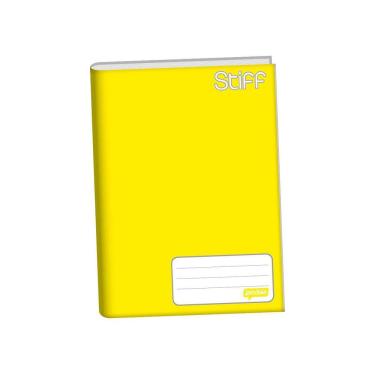 Imagem de Caderno Brochurão Capa Dura 48 Folhas Jandaia Amarelo