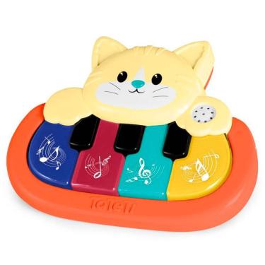 Imagem de Piano Infantil Musical - Music Pet - Luz e Som - Gatinho - TaTeTi