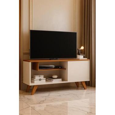 Imagem de Rack Bancada Aparador Armario Erick P/ TVS Sala Erick - Cores - compra