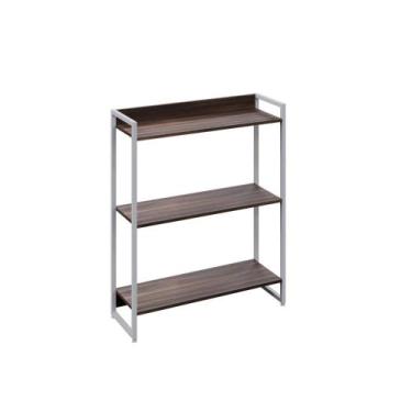 Imagem de Estante Dynamica 80X30X104cm C/03 Prateleiras Estrutura Branca - Metal