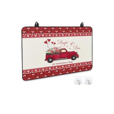 Imagem de Tampa de fogão para fogão elétrico, caminhão de Dia dos Namorados Load