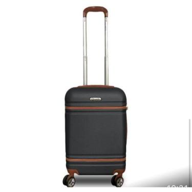 Imagem de Mala de Viagem de Bordo P/ 10kg em Abs com Rodinhas 360º Removíveis e 