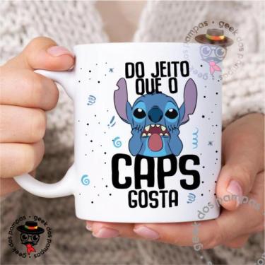 Imagem de Caneca de Cerâmica Stitch Do Jeito que o CAPS Gosta - Mina Store, Bran