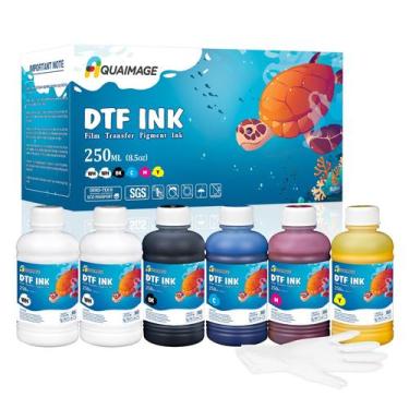 Imagem de Tinta DTF Aquaimage 1500mL para ET8550, L1800, XP15000 com 6 cores