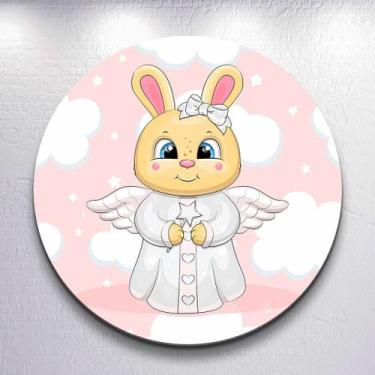 Imagem de Painel festa infantil Anjinhos capa redonda tamanhos diversos mini e g