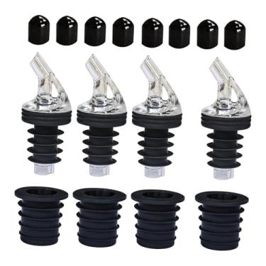 Imagem de KiBcsLic Tampas de bico de dispensador de azeite de oliva, tampas de proteção contra poeira, dispensador de óleo de silicone multiuso, de garrafas de bebidas