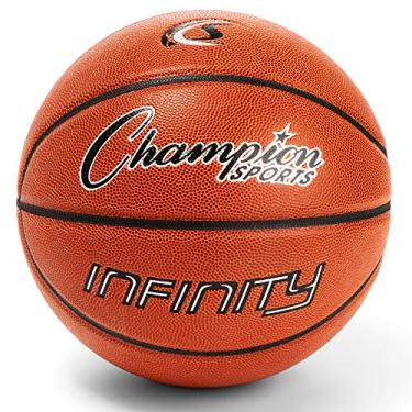 Imagem de Bolas de basquete Champion Sports Composite, Bola sintética para jogo de basquete, Official (Size 7 - 29.5"), 29.5-30-Inch