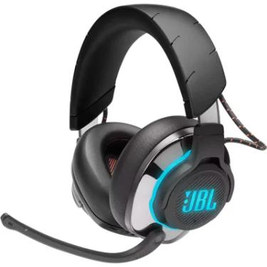 Imagem de Headset Gamer Sem Fio JBL Quantum 800, RGB, Drivers Neodímio 50mm, P2, Bluetooth, compatível com PC e PS, Preto
