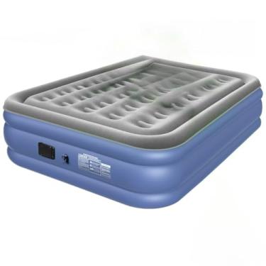 Imagem de ColchãO InfláVel Para Camping E Visitas | Bateria De LíTio Embutida E RemovíVel | Inf RáPido E PortáTil | DimensõEs 203x152x41 Cm | Conforto E Praticidade