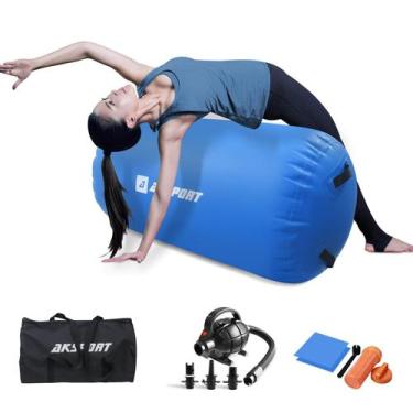 Imagem de Air Roller Gymnastics Air Barrel AKSPORT para treinamento