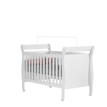 Imagem de Berço Minicama Doce Sonho Branco - Tudo De Móveis