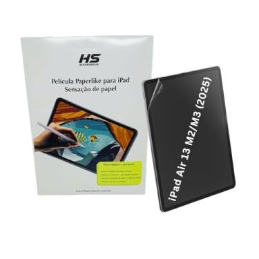 Imagem de Película p/iPad Air de 13 polegadas (M2 / M3) 2024 2025 Paper Like Fosca Sensação de Papel Anti Reflexo/Não Marca dedo Proteção Contra Riscos Encaixe Perfeito p/Escrita Desenho