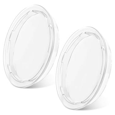 Imagem de Vedação da tampa do espumador de leite compatível apenas com cafeteiras Keurig K-Café, peça de substituição da tampa do espumador de leite para máquina de café Keurig, 2 peças