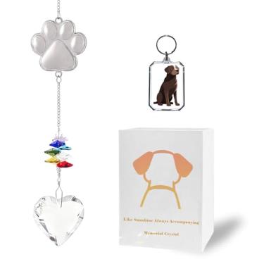 Imagem de Apanhador solar para animais de estimação, simpatia de animais de estimação e presentes comemorativos para perda de cachorro, presente de lembrança de luto canino, um presente de calor e força para