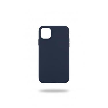Imagem de Capinha Premium de Silicone Aveludada P/iPhone 11 | iPhone 11 Pro | iPhone 11 Pro Max - Case Capa Protetora Toque Macio Forro Microfibra Antirrisco e Anti-Impacto (Azul Marinho, iPhone 11)