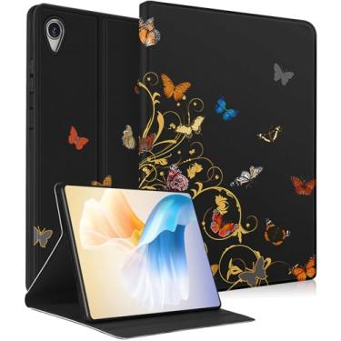 Imagem de LISEVO Capa para Lenovo Tab M8 3ª geração 20.3 cm 2022 TB-8506F, para Lenovo Tab M8 HD TB-8505f/ Tab M8 FHD 2019/Smart Tab M8/Tab M8 HD LTE 2021 Auto Week/Sleep Cover Design para mulheres e meninas,