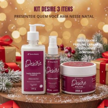 Imagem de Kit Swiss Beauty Desire Glow Loção Hidratante 250g + Body Scrub 250g +