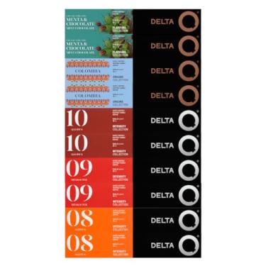 Imagem de Kit 100 Cápsulas Café Expresso Original P/Cafeteira Delta Q