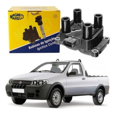 Imagem de Bobina De Ignição Marelli Strada 1.4 8v Fire 2006 A 2010 - Magneti Mar