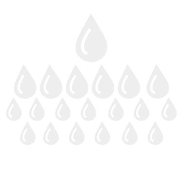 Imagem de Acouto Adesivos de Parede Espelhados Prateados Em Forma de Gota de Chuva Estereoscópica para Decoração de Casa - 20 Peças Decalques de Parede Removíveis para Sala de Estar, Quarto e Projetos